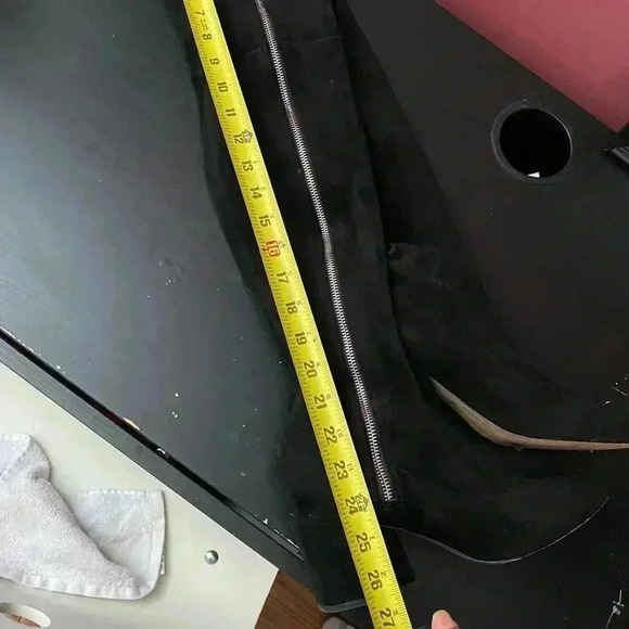 Dolce Vita Black thigh Boots - Picture 3 of 10